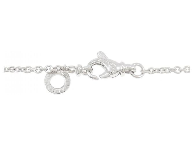 Bulgari Collana Bvlgari Doppio Cuore 750 Oro Bianco e Diamanti - vista 5