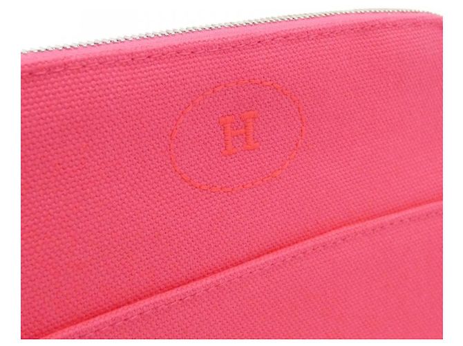 Hermès Bolide Mini Bolso de Canvas - vista 4