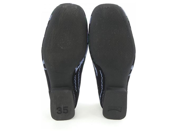 Autre Marque Scarpe basse Camper in pelle nera - vista 4