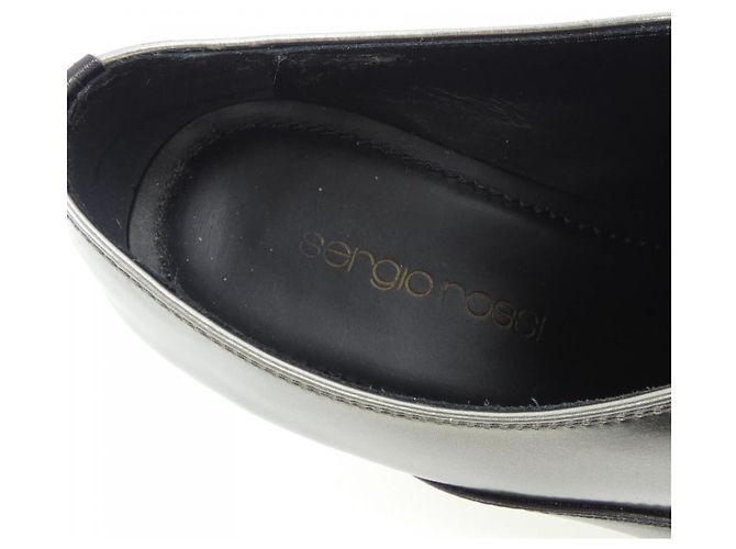 Autre Marque Sergio Rossi Leder-Ballerinas - Ansicht 6