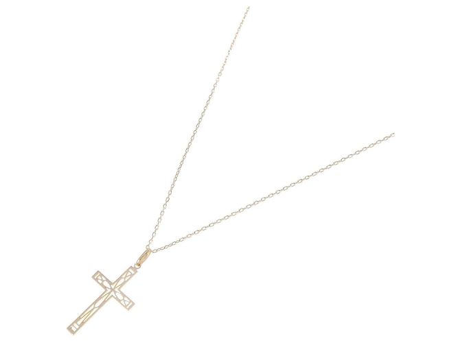 Autre Marque Collana Croce Au750 - vista 2