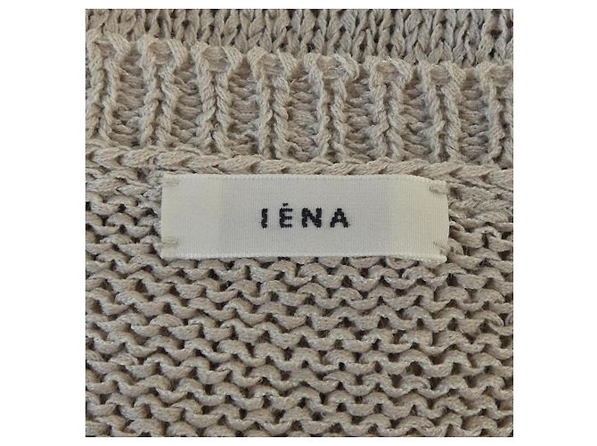 Autre Marque Top de punto IENA beige - vista 4