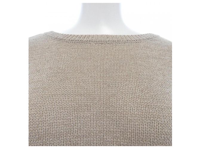 Autre Marque Top de punto IENA beige - vista 5