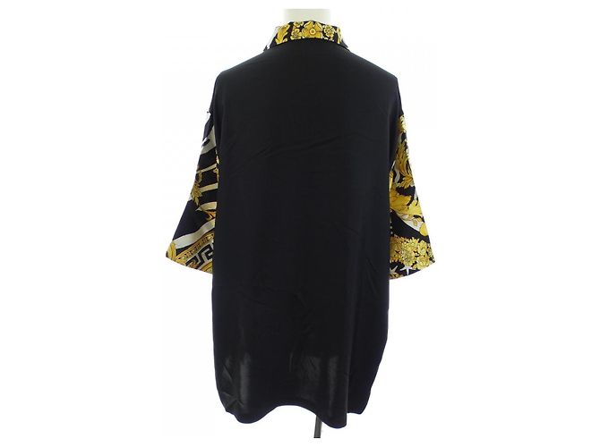 Camicia a maniche corte in seta Versace - vista 2