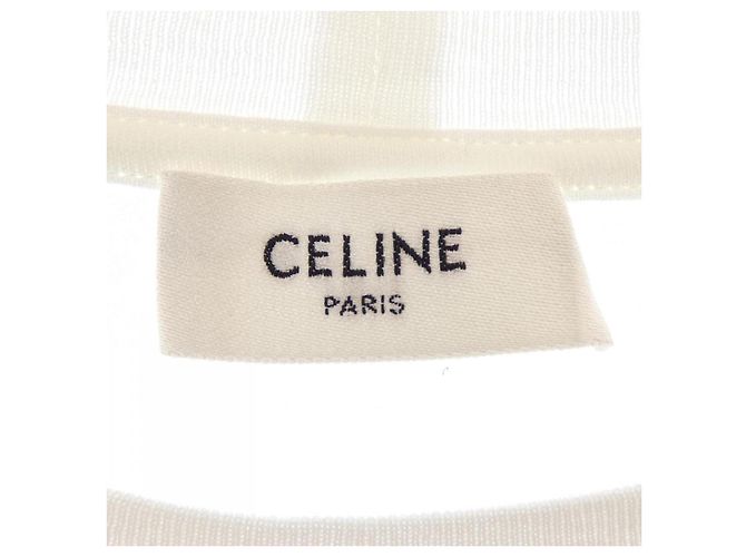 Céline Celine Loose T Shirt Camiseta de algodón - vista 4