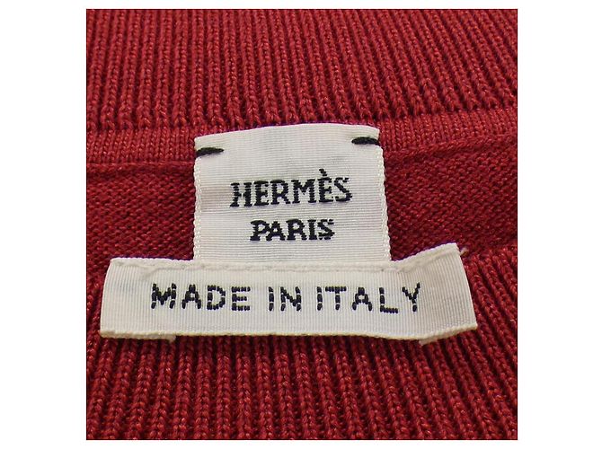Vestido Hermès H Lift Rojo - vista 4
