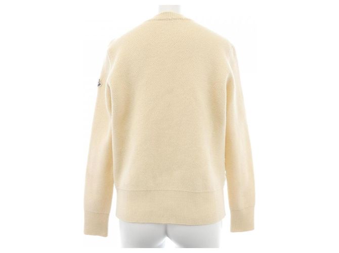 Giacca Moncler in piuma bianca - vista 2
