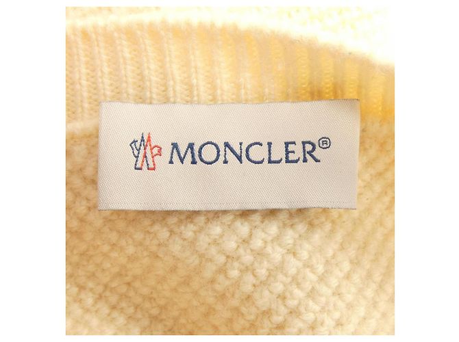 Giacca Moncler in piuma bianca - vista 6