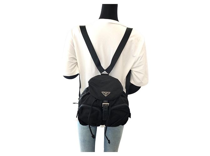 Zaino Prada Tessuto Nylon - vista 7