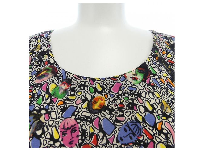 Vestido de seda Fendi - vista 5