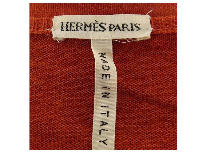 Hermès Conjunto Top em Twill de Lã, Algodão, Linho e Viscose - vista 4