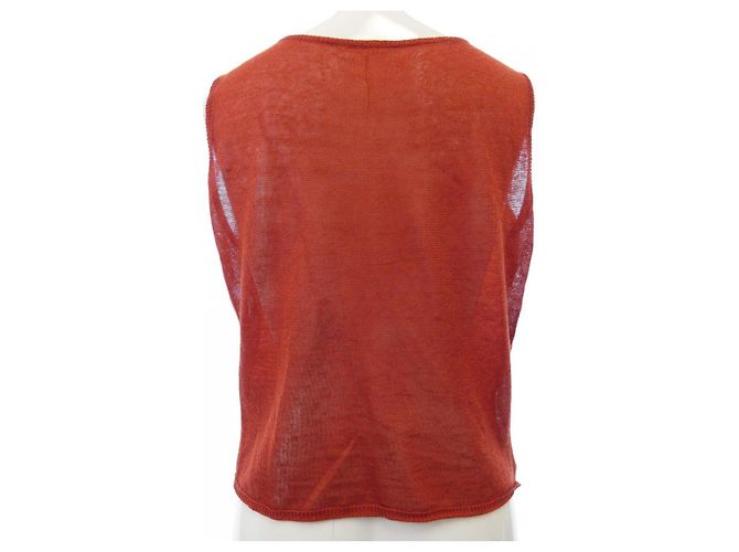 Hermès Conjunto Top em Twill de Lã, Algodão, Linho e Viscose - vista 8