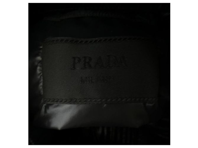 Chaqueta de Plumas Prada Negra - vista 4
