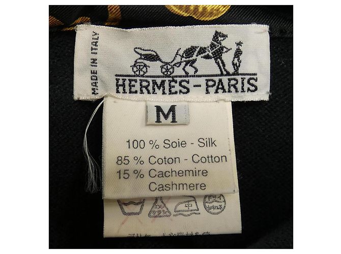 Hermès Top Hermes Twill Laine Silk Cotton Cashmere - vista 3
