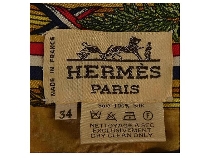 Hermès Abito in seta Hermes - vista 3