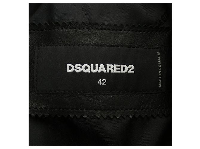 Jaqueta de couro Dsquared2 - vista 4