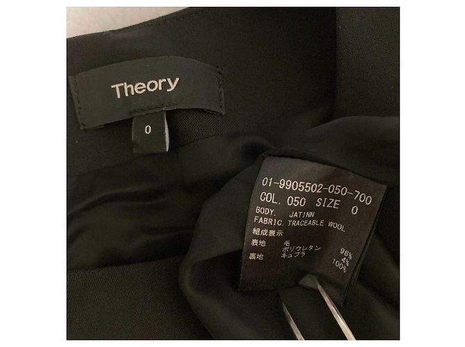 Vestido de lana Theory - vista 3