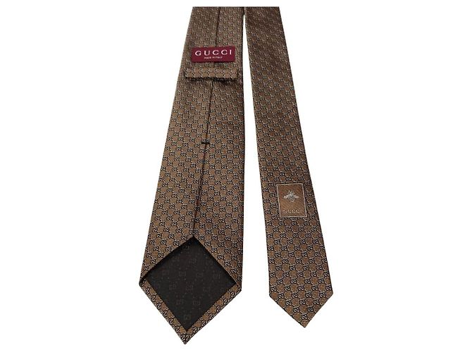 Cravate Gucci GG en jacquard de soie - vue 5