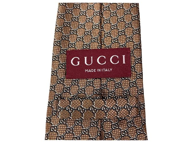 Cravate Gucci GG en jacquard de soie - vue 6
