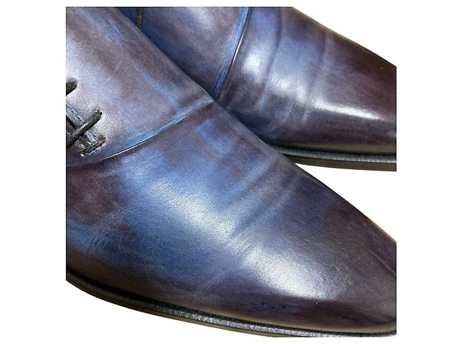 Autre Marque Scarpe eleganti in pelle patinata Francesco Benigno - vista 10