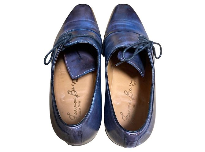 Autre Marque Scarpe eleganti in pelle patinata Francesco Benigno - vista 3