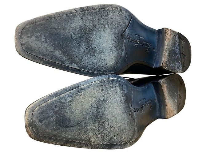 Autre Marque Scarpe eleganti in pelle patinata Francesco Benigno - vista 7