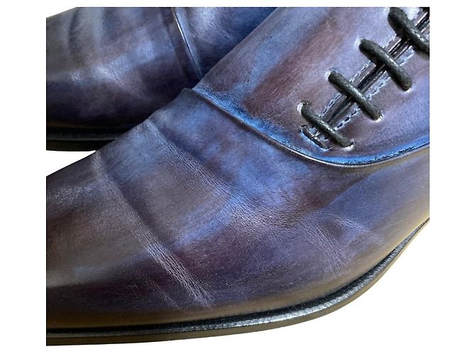 Autre Marque Scarpe eleganti in pelle patinata Francesco Benigno - vista 9