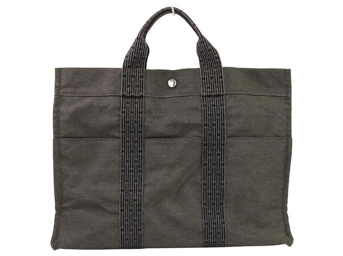Hermès Hermes Herline Canvas Tote MM - vista 2