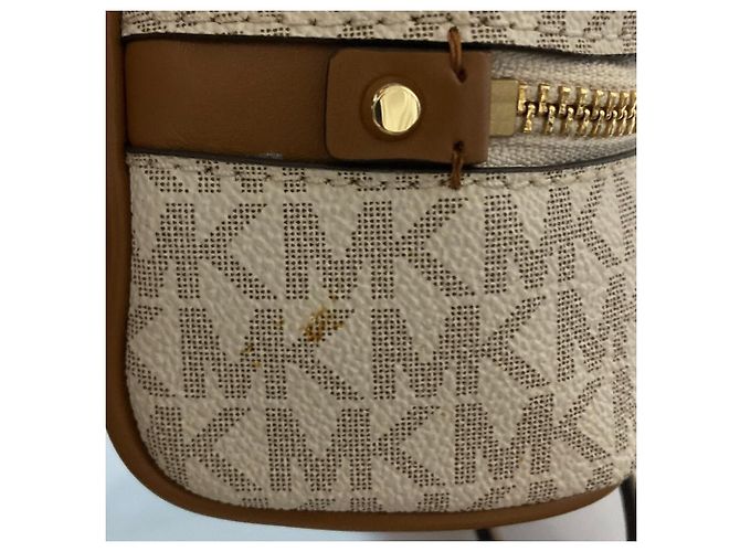 Zaino in pelle con zip Michael Kors Rhea - vista 10