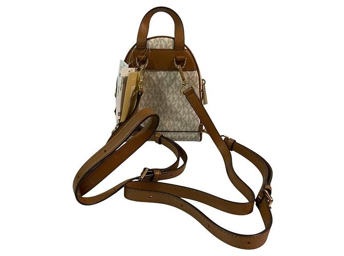 Zaino in pelle con zip Michael Kors Rhea - vista 2