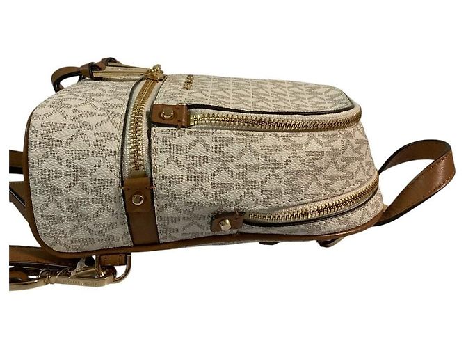Zaino in pelle con zip Michael Kors Rhea - vista 3
