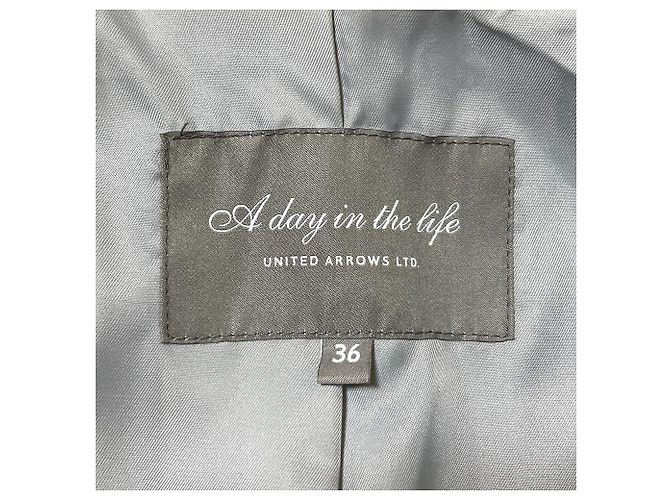 Autre Marque Abrigo Chester de mezcla de lana United Arrows - vista 4
