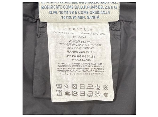 Abrigo de plumón Moncler FLAMMETTE de nailon - vista 12