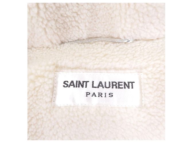 Yves Saint Laurent Giacca in piumino e shearling Saint Laurent Paris - vista 7