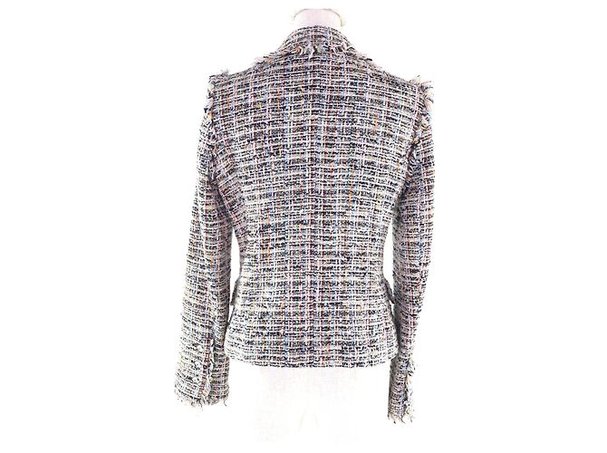 Chaqueta de tweed Chanel COCO con cinta y botones - vista 3