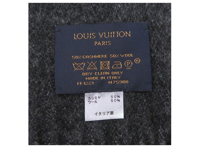 Cachecol em Mistura de Lã Monogram Gradient Louis Vuitton - vista 6