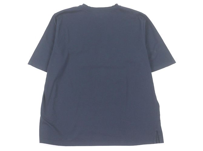 Hermès T-shirt de manga curta com patch de pele de cordeiro Hermes - vista 3