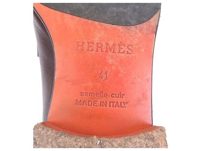 Hermès Mocassini in pelle Hermes Constance - vista 10