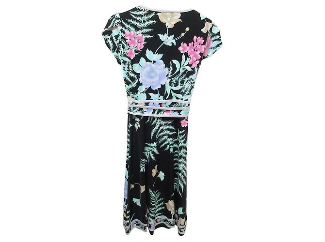 LEONARD FASHION Stretch-Kleid mit Blumenprint - Ansicht 2