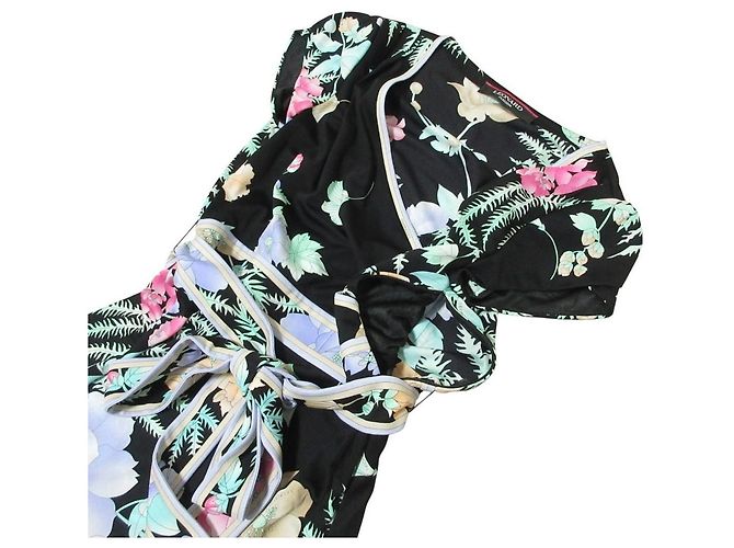 LEONARD FASHION Stretch-Kleid mit Blumenprint - Ansicht 5