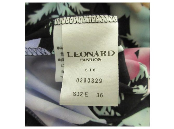 LEONARD FASHION Stretch-Kleid mit Blumenprint - Ansicht 6