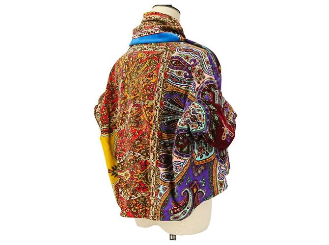 Blusa cropped paisley Comme des Garcons - vista 5