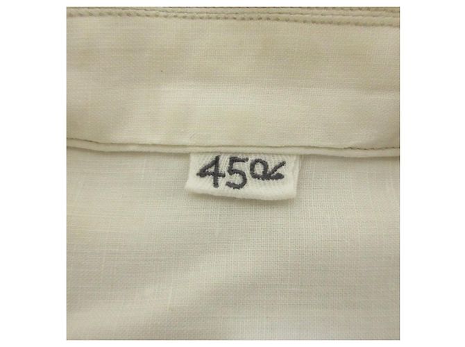 Autre Marque 45R Langarmhemd aus Leinen - Ansicht 3