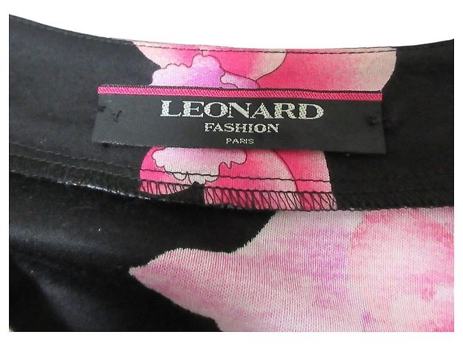 LEONARD FASHION Chaqueta sin cuello de algodón con estampado floral - vista 3