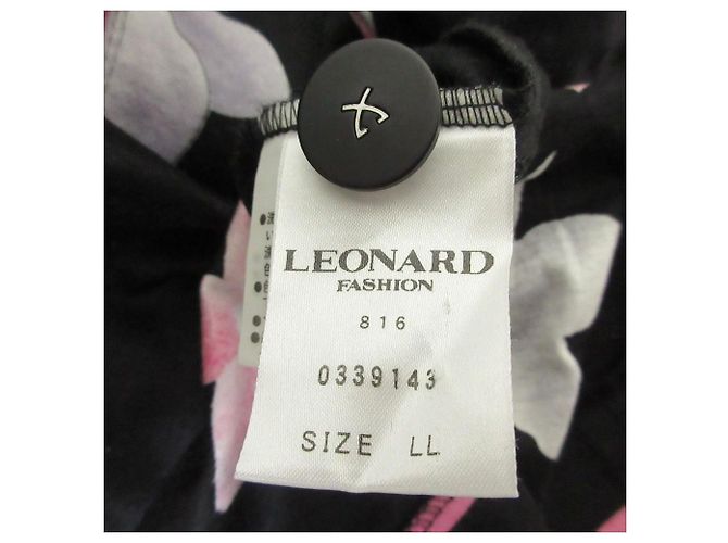 LEONARD FASHION Chaqueta sin cuello de algodón con estampado floral - vista 5