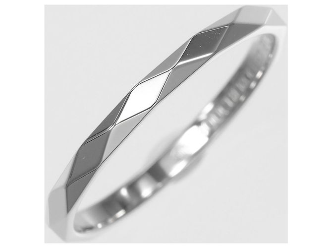 Boucheron Facette Small Pt950 Platinum Ring Größe 16 - Ansicht 5