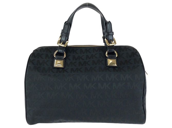 Michael Kors 2-Way-Tasche aus Leder und Canvas - Ansicht 2