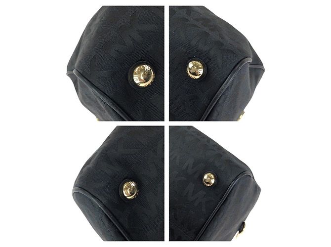 Michael Kors 2-Way-Tasche aus Leder und Canvas - Ansicht 3