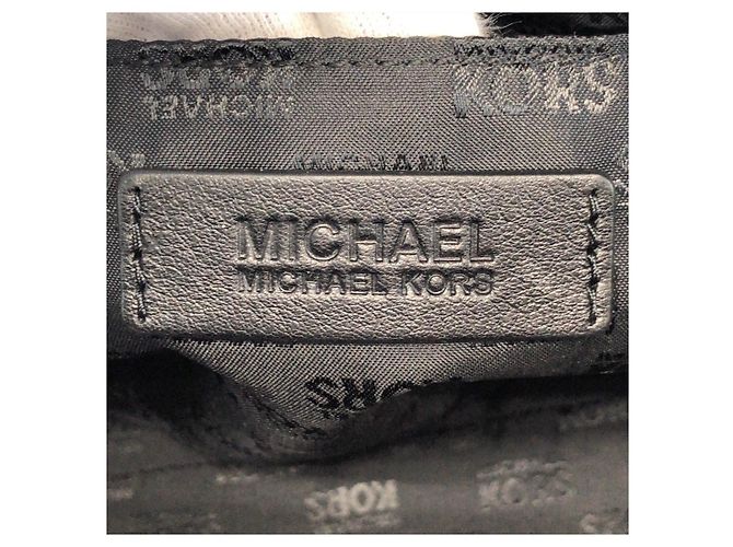 Michael Kors 2-Way-Tasche aus Leder und Canvas - Ansicht 4