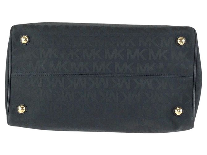 Michael Kors 2-Way-Tasche aus Leder und Canvas - Ansicht 8